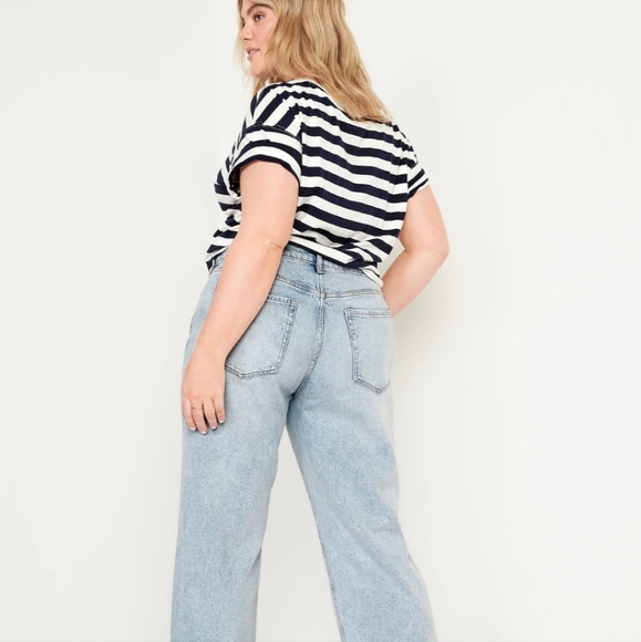 NWT Wide leg midrise jeans (20w) - Picture 3 of 5